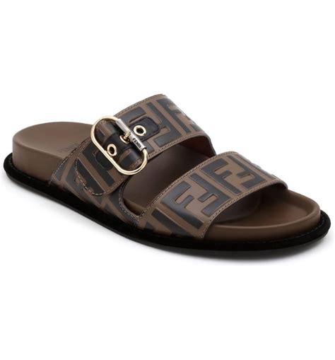 fendi flip flops womens|fendi slides with buckle.